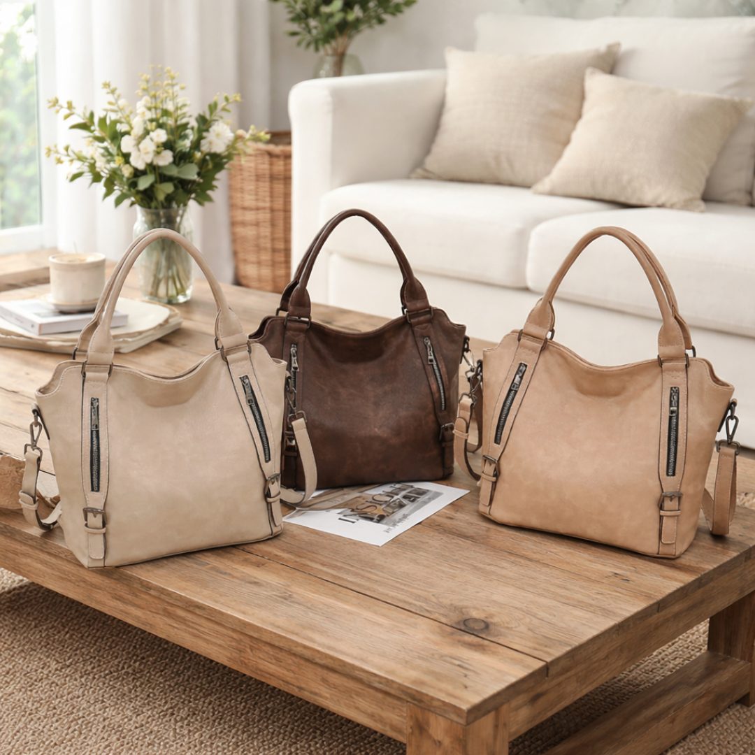 Quilted Crossbody Strap Bag