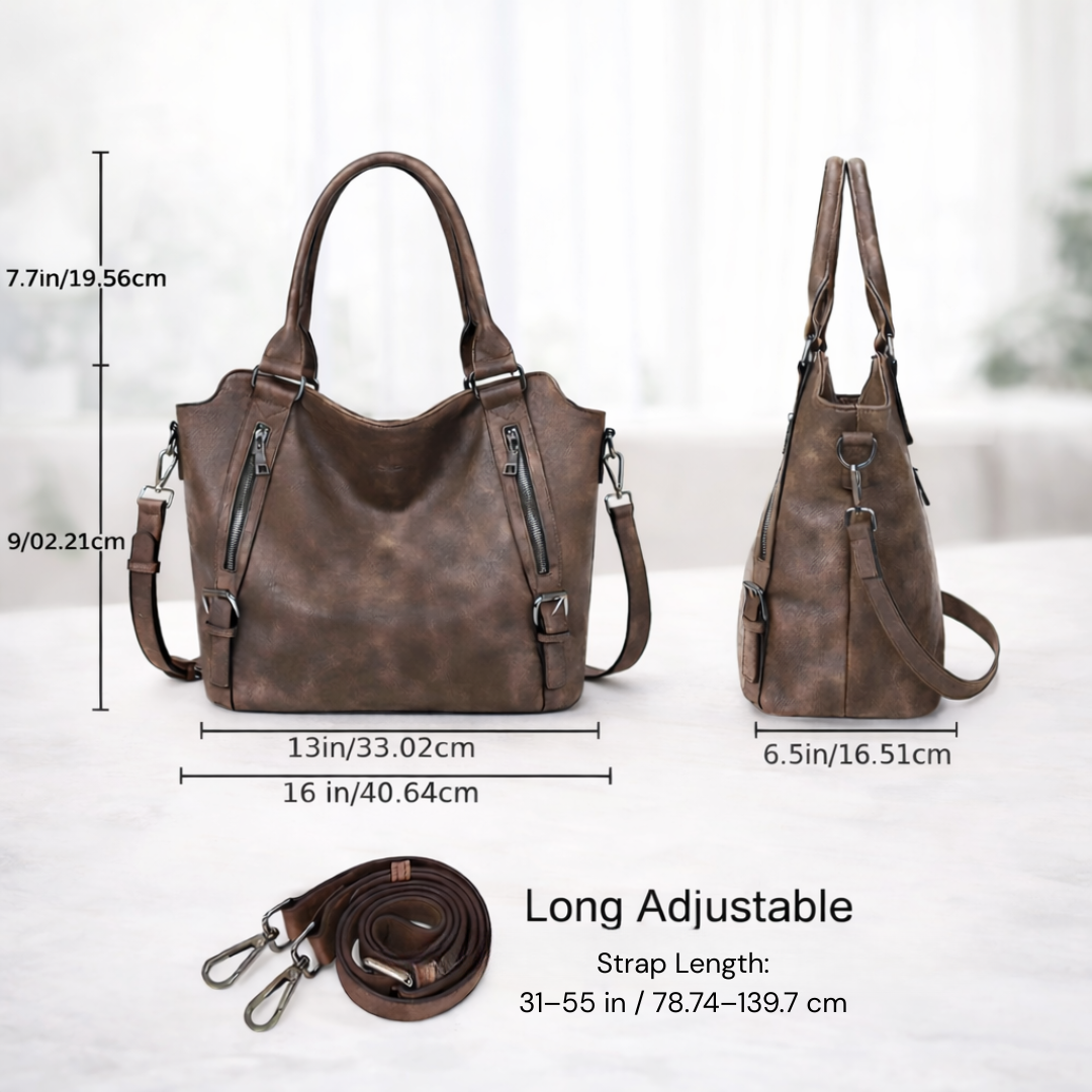 Quilted Crossbody Strap Bag