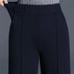 High-Waisted Wide-Leg Trousers