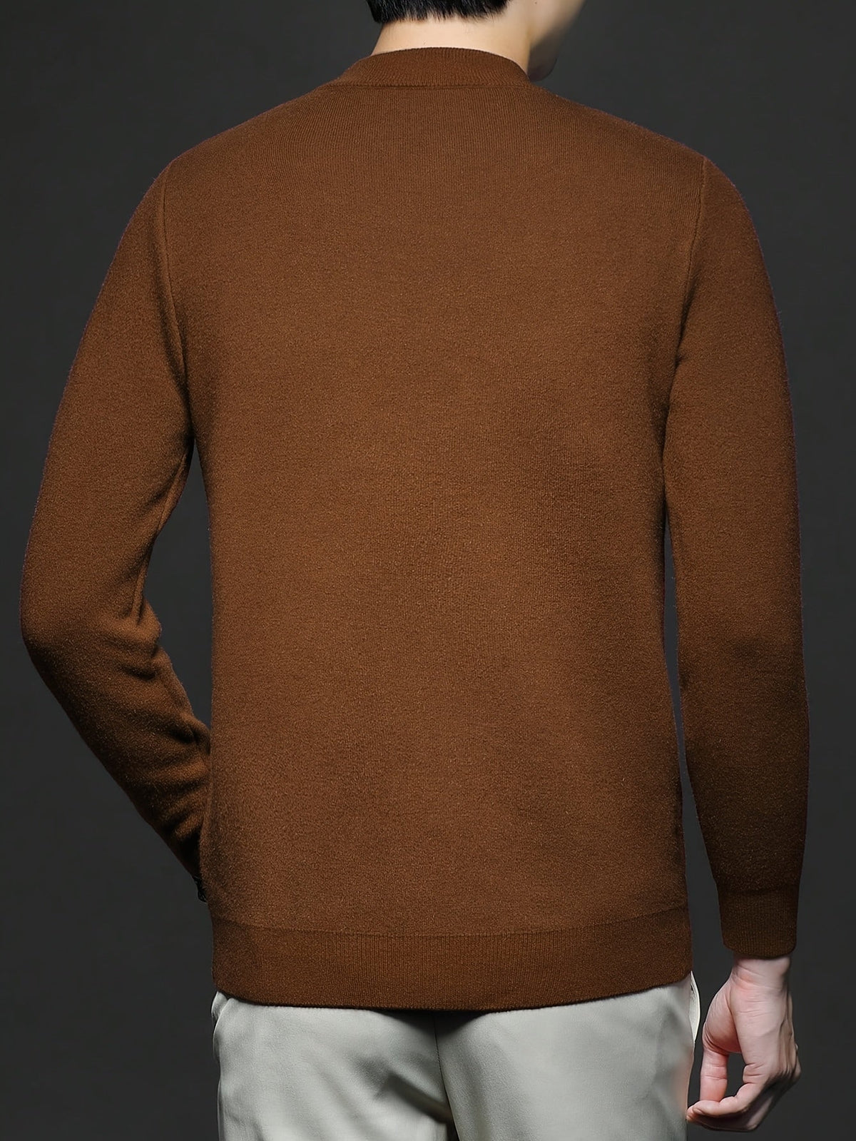 Refined High-Neck Sweater