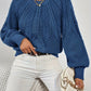 Relaxed Cable-Knit Sweater