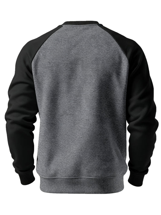 Classic Raglan Crew Neck Sweatshirt