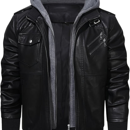 Hooded Moto Jacket