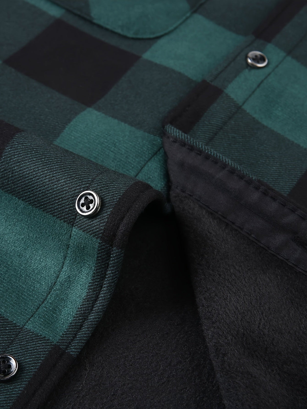 Hooded Check Shirt Jacket
