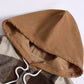 Checked Hooded Overshirt Jacket