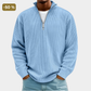 Half-Zip High Neck Knit Sweater