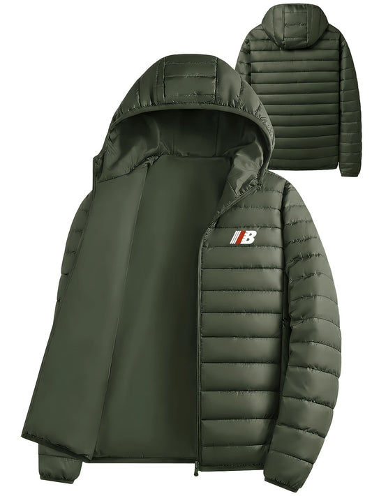 Lightweight Hooded Puffer Jacket
