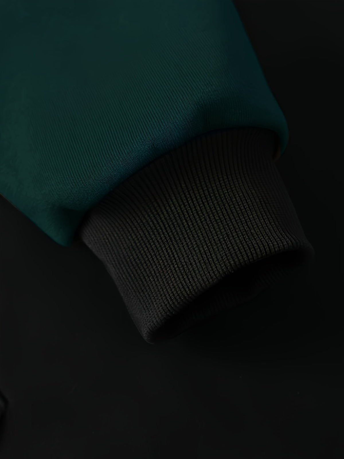 Color Block Zip-Up Hoodie
