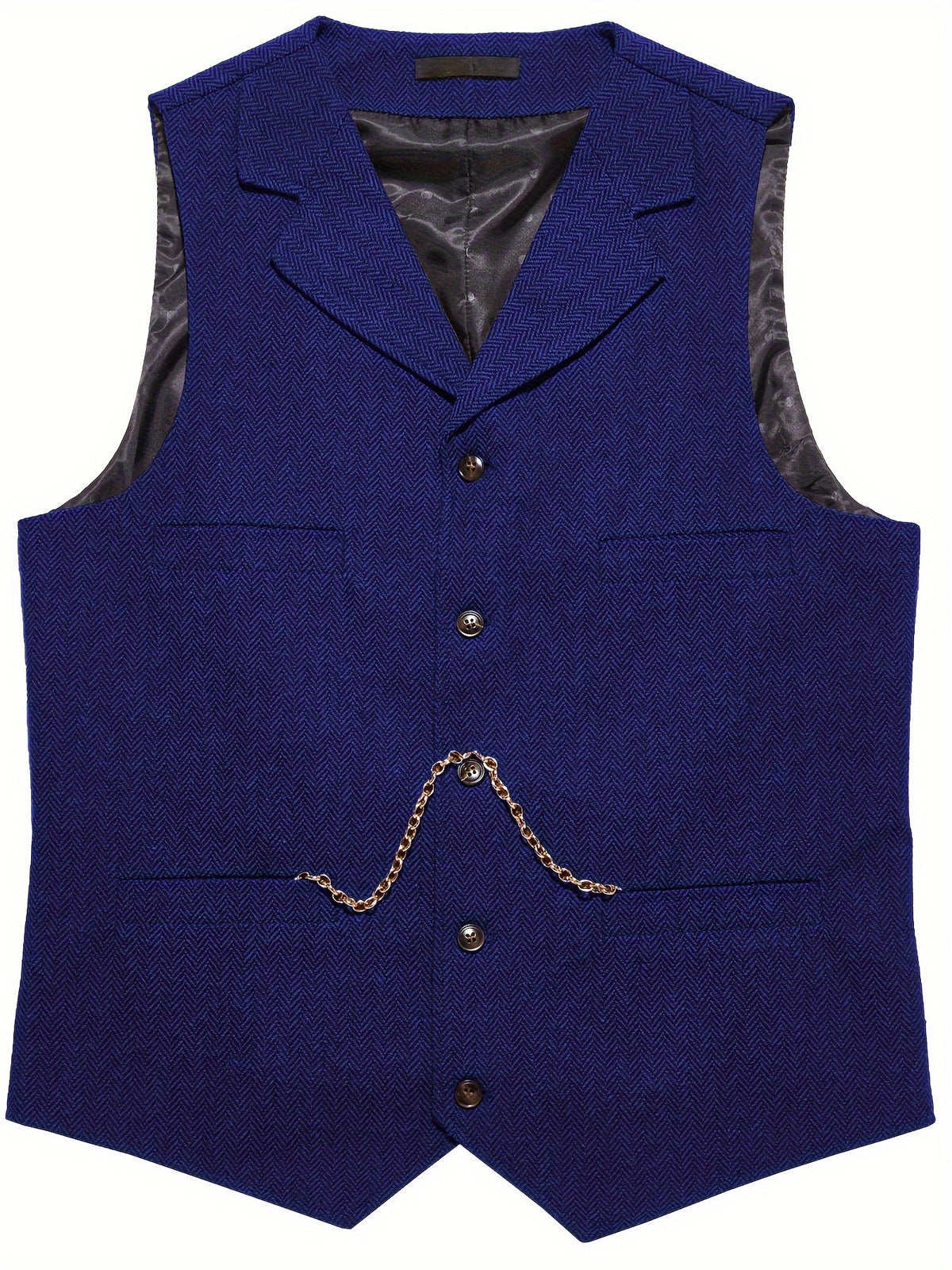 Herringbone Tailored Waistcoat