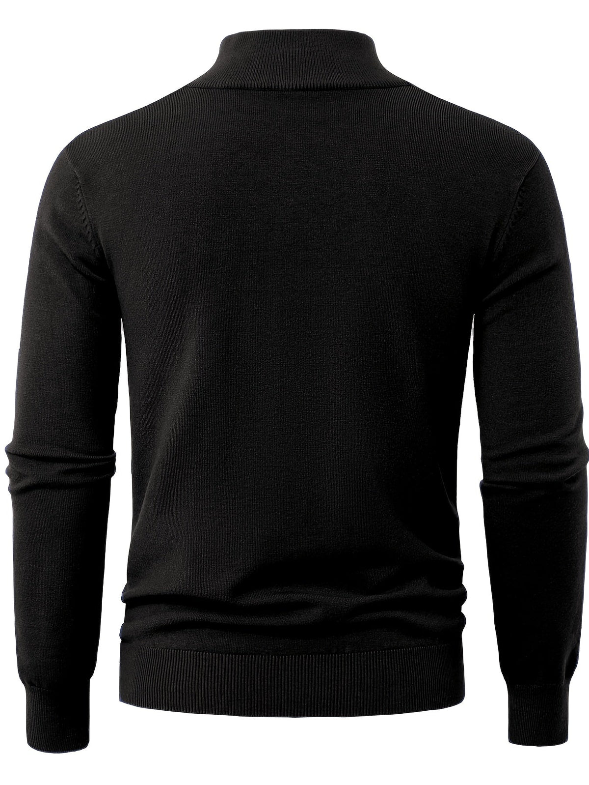 Refined High-Neck Sweater