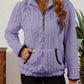 Half-Zip Textured Pullover