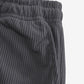 Relaxed Straight-Leg Ribbed Trousers