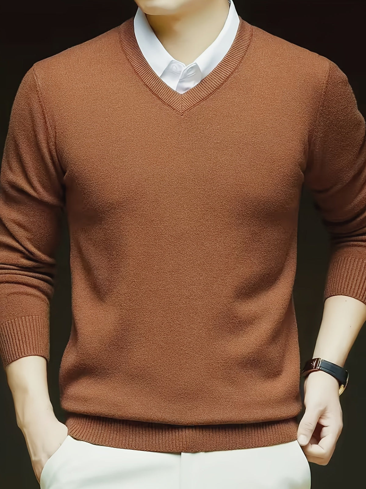 Classic V-Neck Pullover