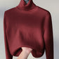 High-Neck Lined Sweater