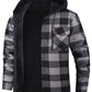 Hooded Check Shirt Jacket