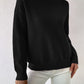 Mock Neck Relaxed Fit Sweater