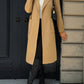 Tailored Belted Long Coat