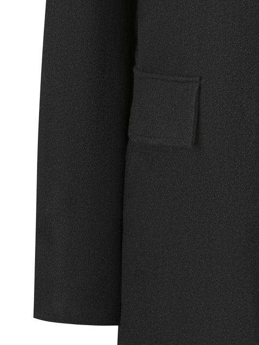 Tailored Single-Breasted Overcoat