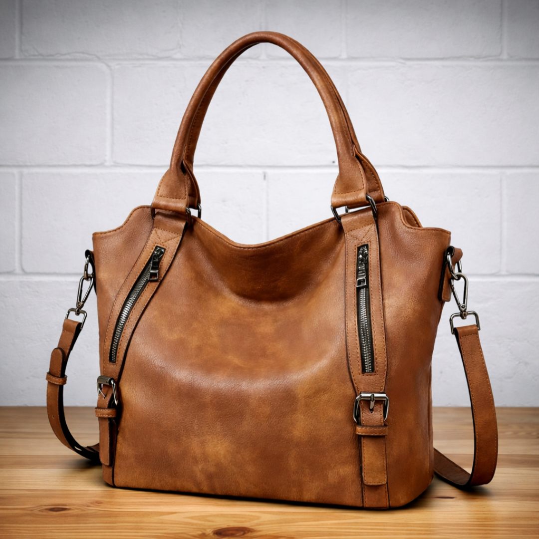 Quilted Crossbody Strap Bag