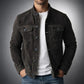 Classic Suede Pocket Jacket
