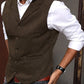Herringbone Tailored Waistcoat