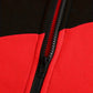 Color Block Zip-Up Hooded Jacket