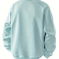 Color-Block Round Neck Sweatshirt
