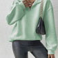 Relaxed Quarter-Zip Pullover