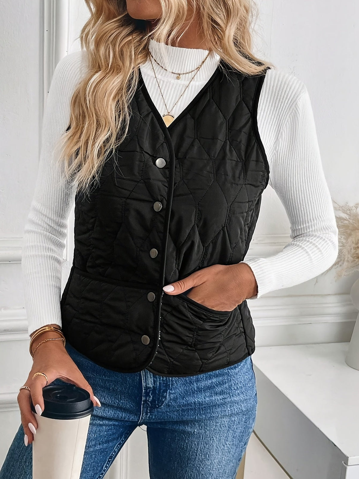 Reversible Quilted Vest