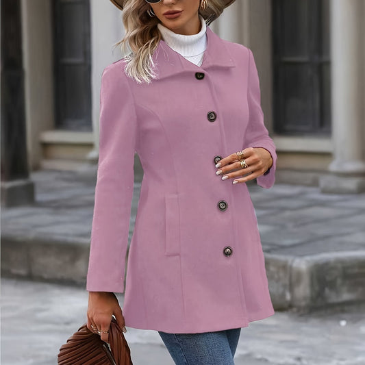 Waist-Cinching Mid-Length Coat