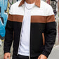 Color-Block Zip-Up Jacket