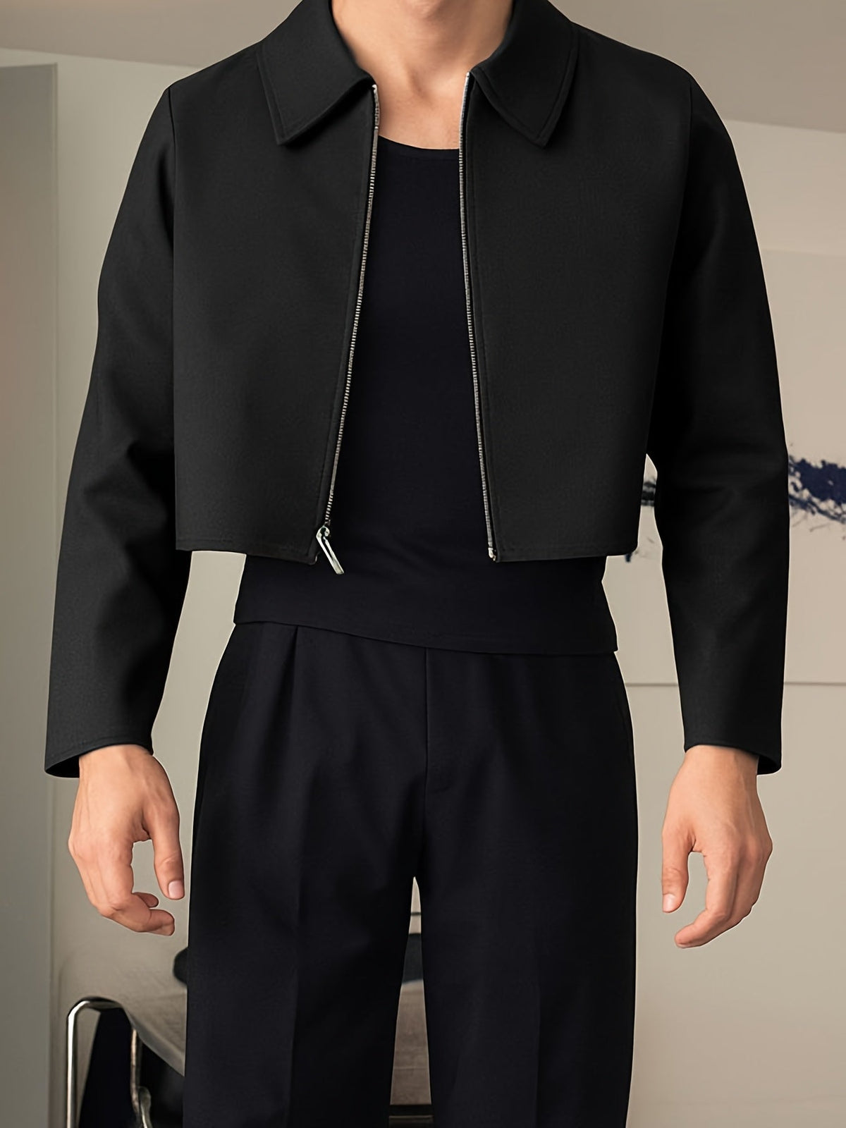 Modern Cropped Jacket