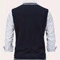 Cable-Knit V-Neck Sweater Vest