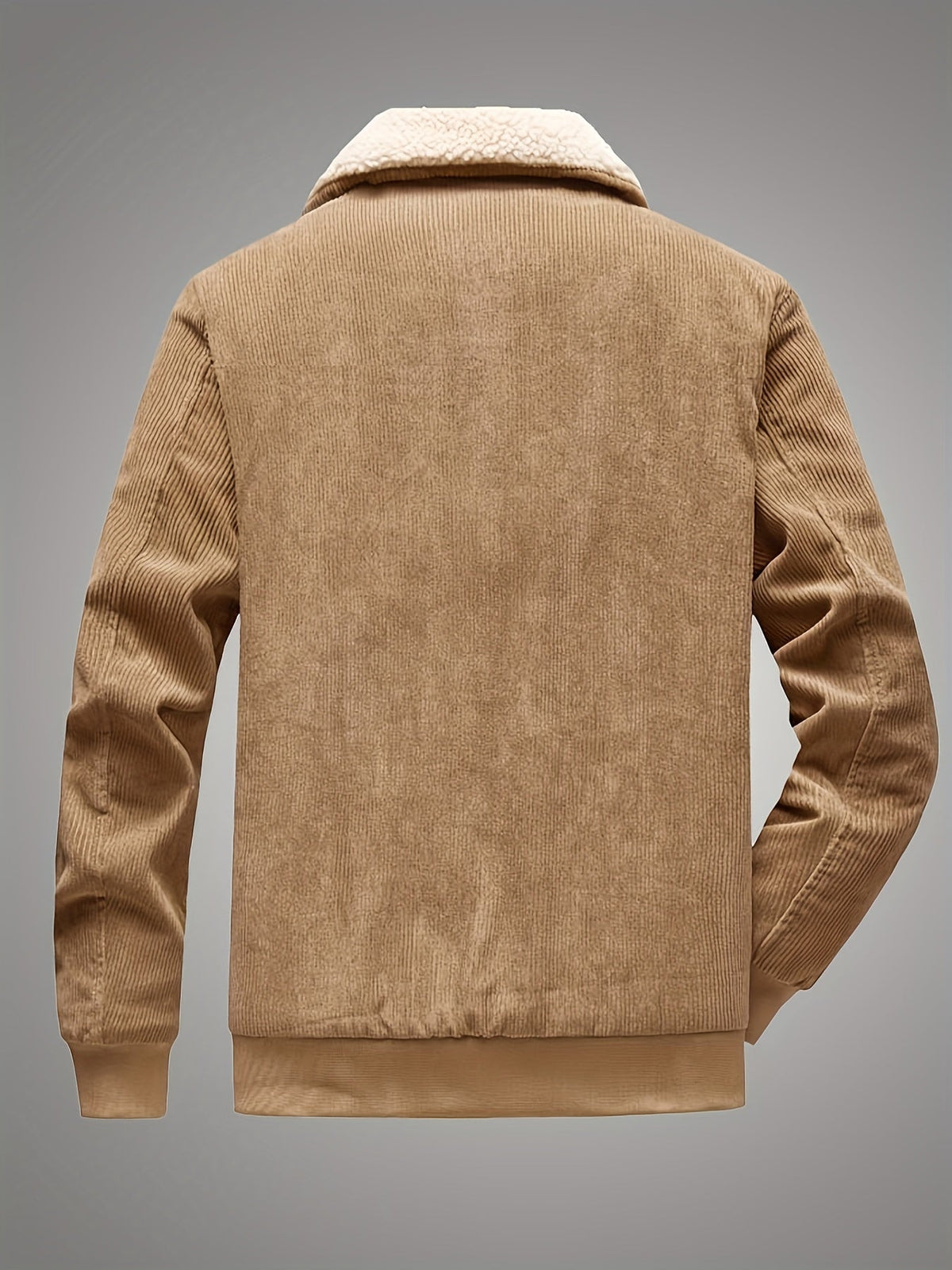 Padded Workwear Jacket with Plush Lining