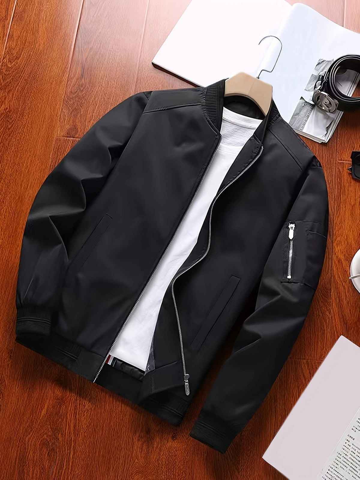 Classic Everyday Bomber Jacket