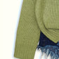 Cat-Print Knit Pullover