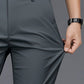 Tailored Straight-Leg Pants