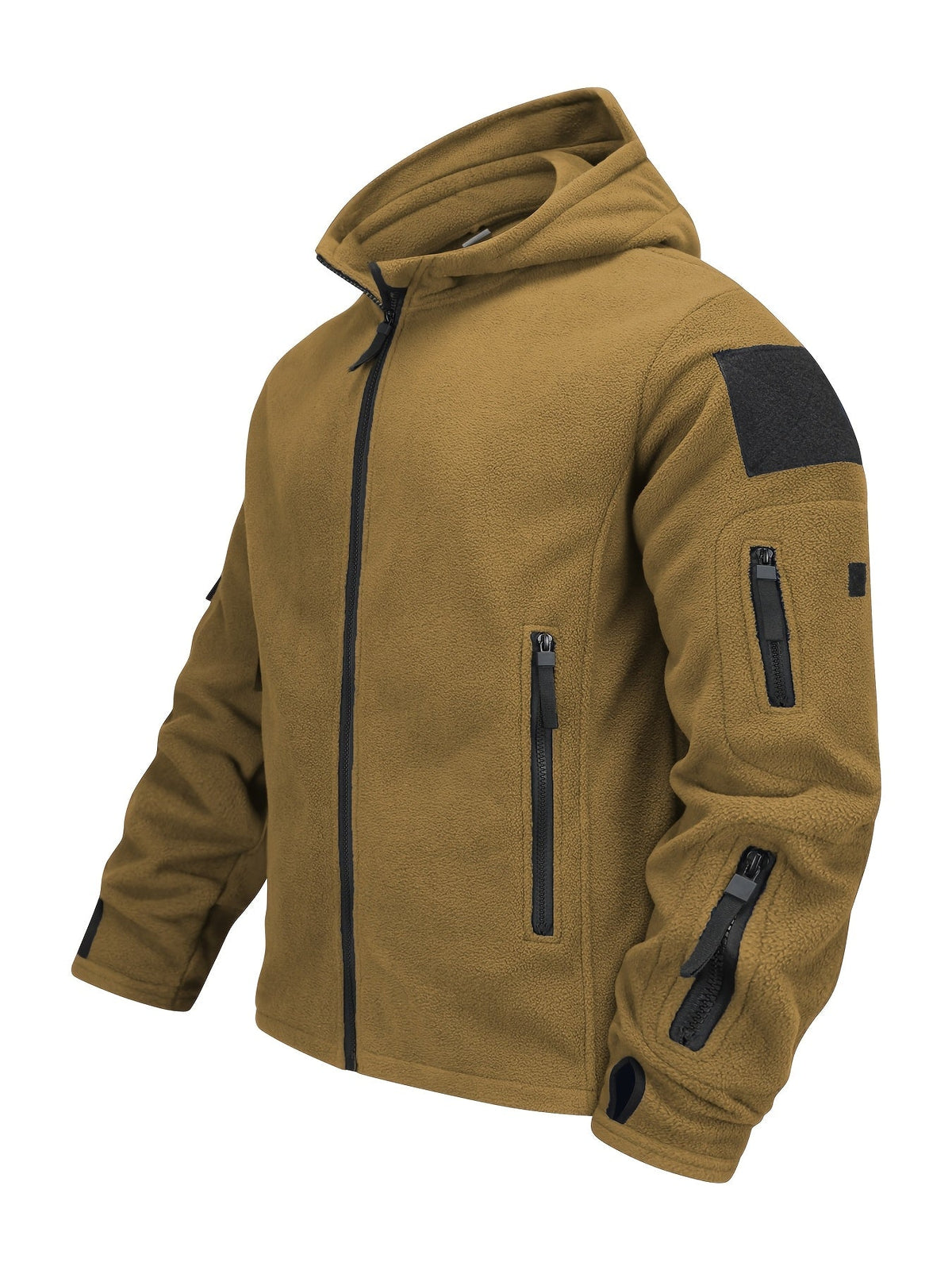 Rugged Hooded Zip Jacket