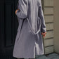 Tailored Belted Long Coat