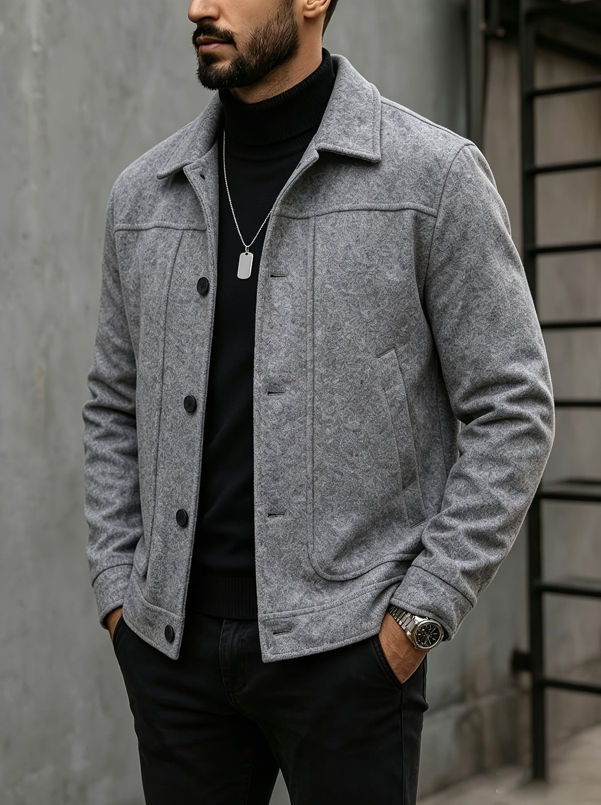 Everyday Jacket in Space Grey