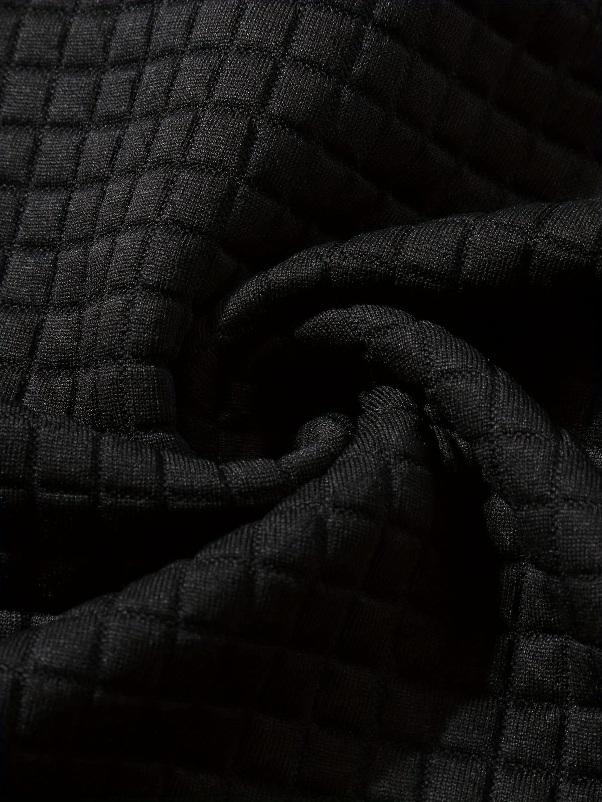 Textured Color-Block Hoodie