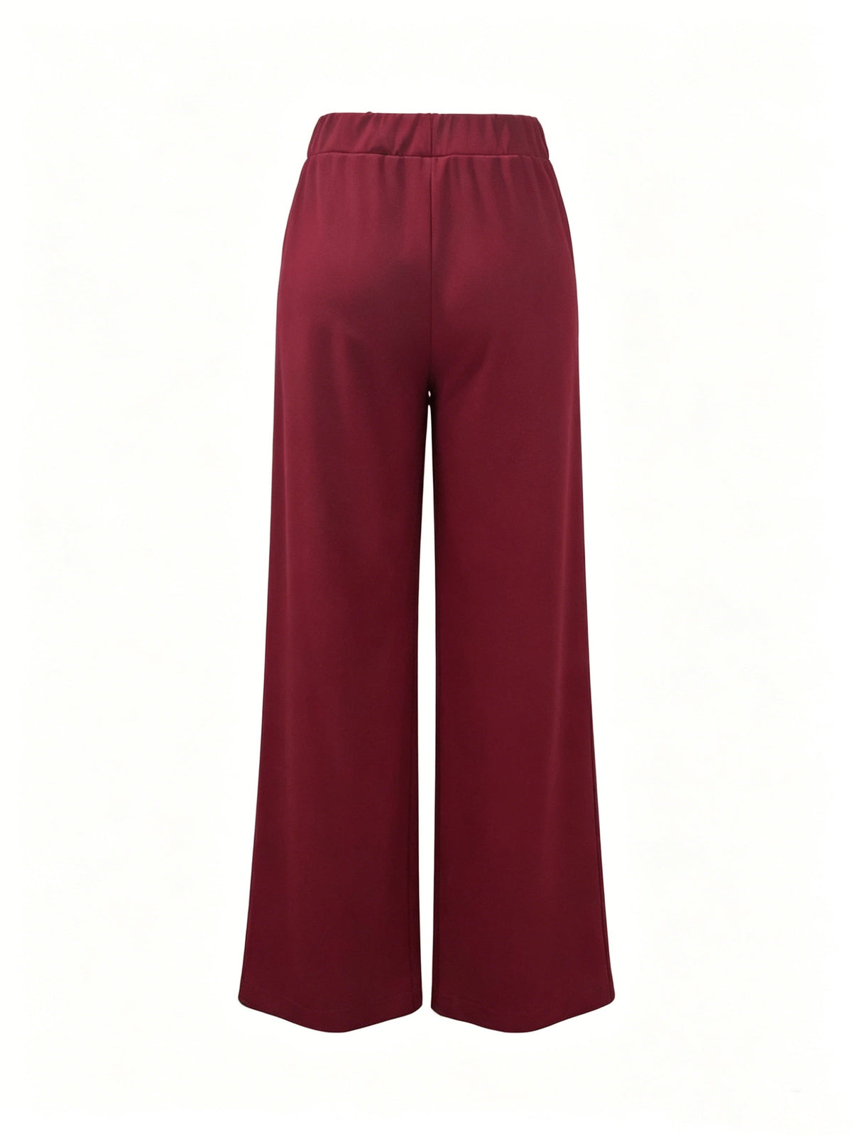 High-Waisted Wide-Leg Trousers