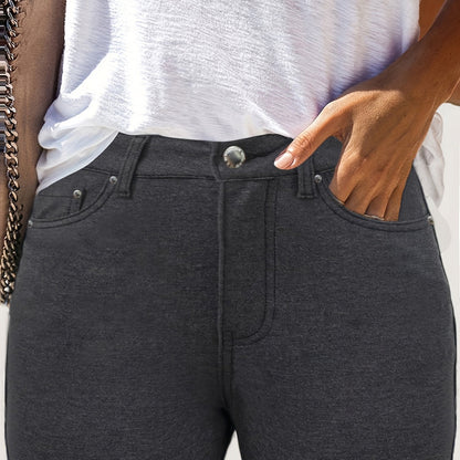 High-Waisted Skinny Jeans