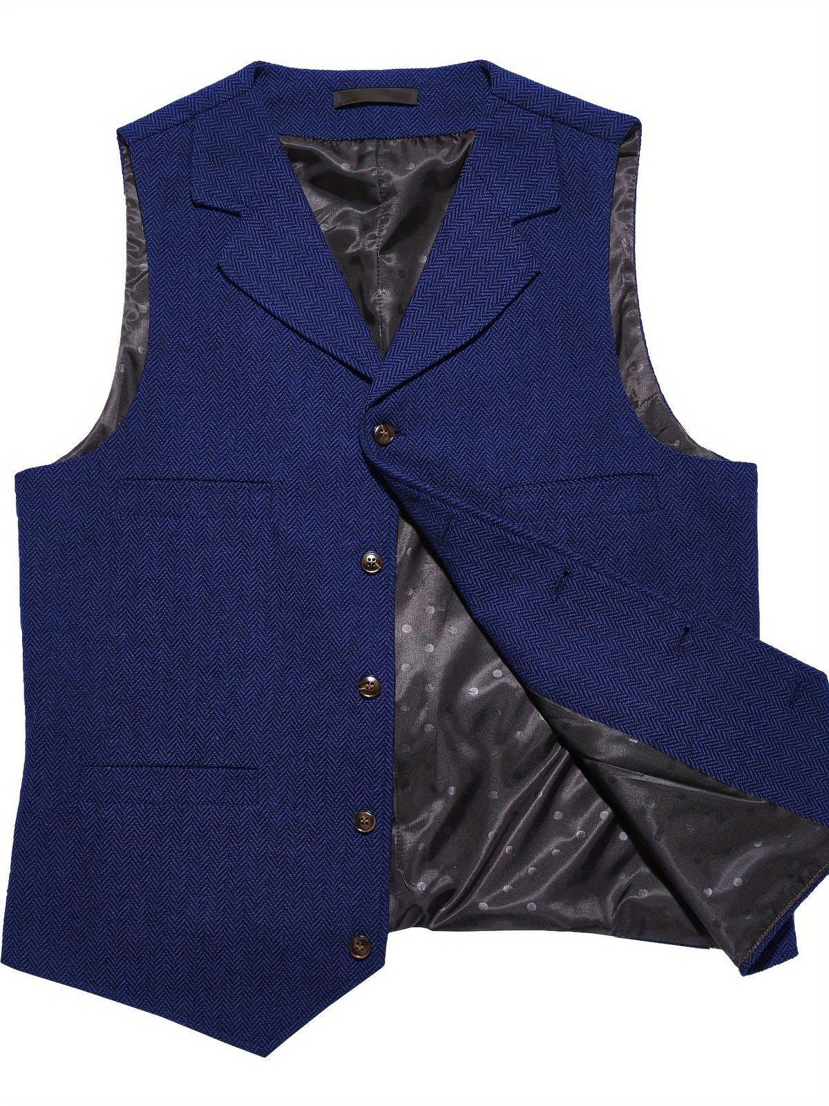 Herringbone Tailored Waistcoat
