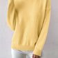 Mock Neck Relaxed Fit Sweater