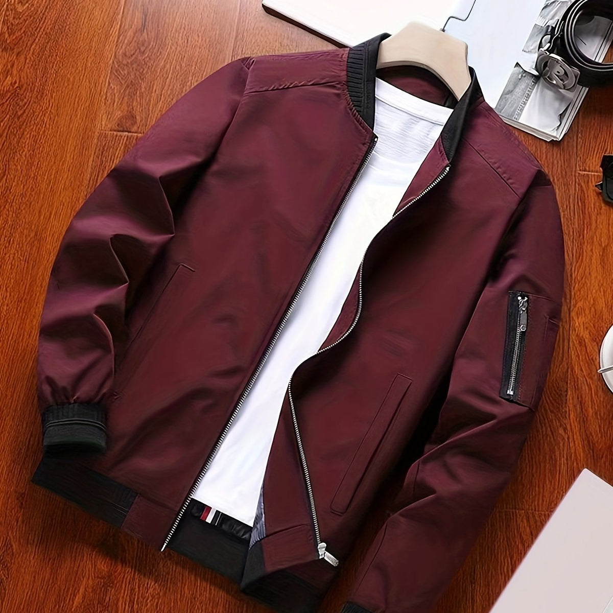 Classic Everyday Bomber Jacket