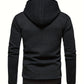 Textured Hooded Pullover