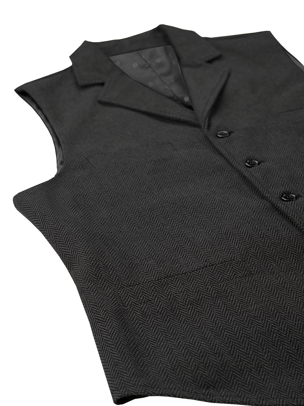 Herringbone Tailored Waistcoat