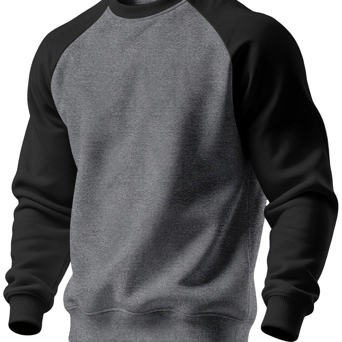 Classic Raglan Crew Neck Sweatshirt
