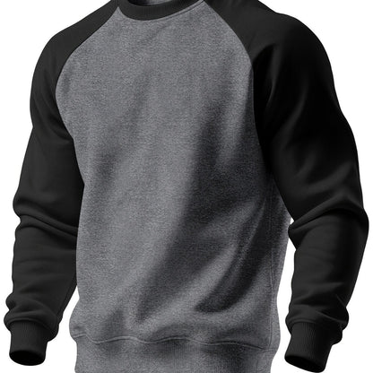 Classic Raglan Crew Neck Sweatshirt